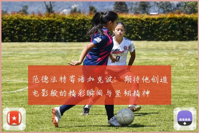 范德法特寄语加克波：期待他创造电影般的精彩瞬间与坚韧精神